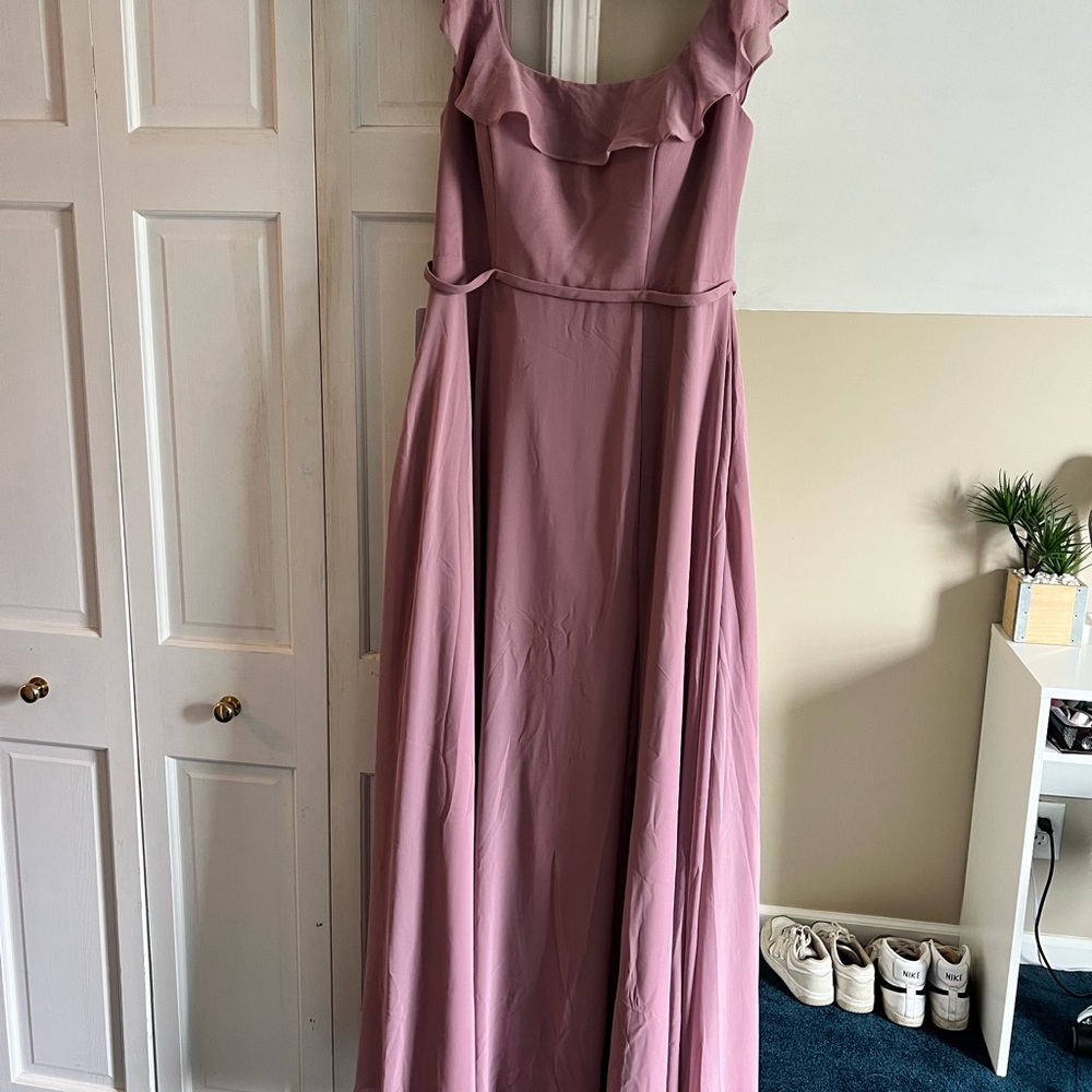 Azazie Jinny Bridesmaid Dress - Vintage Mauve